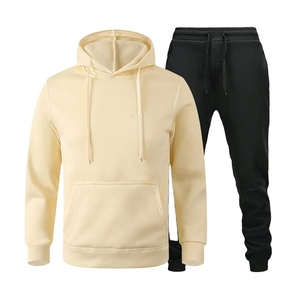 Sweat-shirt décontracté à capuche pour hommes et femmes avec poches, survêtements pour hommes, logo brodé 3D personnalisé, vêtements de sport décontractés pour le jogging - Product Image 1