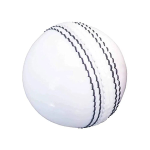 Pelota de Cricket Blanca de Cuero Cosida a Mano para Uso Profesional, Pelota de Cricket Blanca Dura de Fabricación Nueva, Exportador Pakistaní - Product Image 2