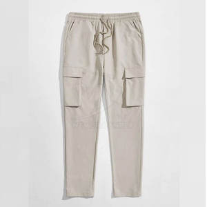 Pantalones Cargo para Hombre, Ligeros, con Cordón Ajustable, Cómodos, Transpirables, Lavados, en Oferta Online - Product Image 3