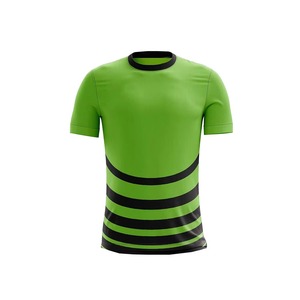 เสื้อยืดแขนสั้นคอกลมทรงสลิมฟิตสำหรับผู้ชาย ผ้าคอตตอนผสมสแปนเด็กซ์ พิมพ์ลายโลโก้ด้านหน้าด้วยเทคนิค Sublimation แห้งเร็ว ผ้าถัก - Product Image 4