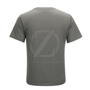 T-shirt Homme Coupe Classique Fabriqué en Usine en Gros, Personnalisable, Meilleure Vente, Séchage Rapide, Écologique, Polyester/Coton pour Adultes - Product Image 2