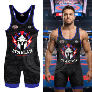 Top Quality <b>Men</b> Sublimated Wrestling Singlets Fitness Women Wrestling Singlets <b>Bodysuit</b> Tights - Product Image 4