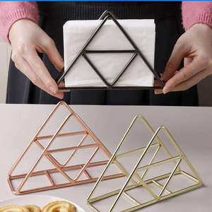Porte-serviettes en fer de qualité supérieure pour table à manger, cuisine, restaurant, hôtel et décoration intérieure. Disponible au meilleur prix du marché. - Product Image 6