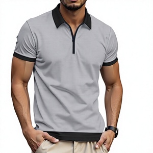 เสื้อยืดลำลองพิมพ์ลายระบายอากาศได้ดี - ผ้าถักสีพื้น - Product Image 2