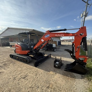 รถขุดขนาดเล็ก Kubota U35-4 รุ่นผลิตภาพผลิตสูง แบบ Zero Tail Swing พร้อมความลึกในการขุด 3010 มม. และระบบไฮดรอลิกที่แข็งแกร่ง - Product Image 1