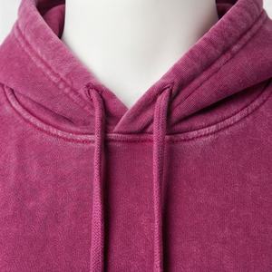 Sudadera con Capucha de Otoño con Lavado Ácido Personalizado para Hombre, Estilo Oversize, Streetwear, Vintage, Hombros Caídos, 300 GSM, Algodón Ecológico Suave - Product Image 4