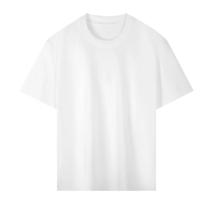 Camiseta de Hombre con Logotipo Personalizado, 100% Algodón, Talla Grande, Manga Corta, Unisex, de Alta Calidad, Corte Holgado, Hombros Caídos - Product Image 3