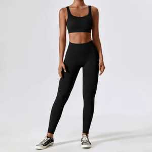 Conjunto de Yoga Personalizado para Mujer, Conjunto de Yoga sin Costuras para Mujer, Ropa Casual, Conjunto de Yoga para Mujer - Product Image 5