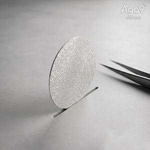 Plaque diffuseur de chaleur en diamant PCD CVD rond de 5 mm, non poli / non traité |   Diamant polycristallin de culture en laboratoire, gestion thermique - Product Image 1