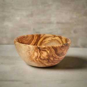 Tazón de madera 100% natural multiusos para servir desayunos, aperitivos, para el hogar, cocina, tazón japonés de la India. - Product Image 3
