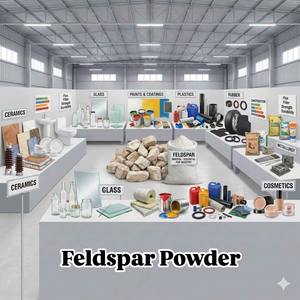 ผงเฟลด์สปาร์คุณภาพส่งออกแบบละเอียด สำหรับกระเบื้องเซรามิก กระเบื้องพอร์ซเลน แก้ว และการผลิตฟริต มีจำหน่าย - Product Image 4