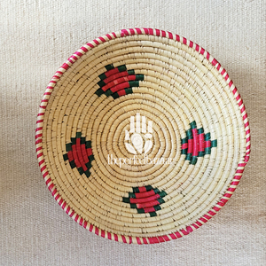 Panier ouvert en herbe de Moonj naturelle, léger, multi-usages, écologique, durable, mini format, multi-usages - Product Image 1