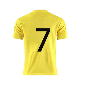Maillot d'entraînement de football personnalisé, été, respirant, séchage rapide, antibactérien, polyester, sublimation 3D, broderie nom, numéro, club - Product Image 5