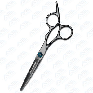 6.5 pouces ciseaux de coupe de cheveux professionnels cisailles de coiffeur en acier inoxydable japonais pour Salon maison poignée ergonomique noir - Product Image 3