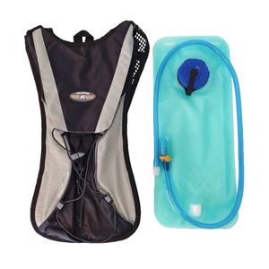 2 Pack zaino per uomo/donna idratazione con 2L vescica d'acqua per correre escursioni in bicicletta arrampicata campeggio in bicicletta - Product Image 5