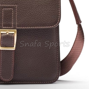 Sac bandoulière en cuir – Vente en gros – Sacs bandoulière en cuir tendance pour hommes et femmes avec sangle réglable - Product Image 6