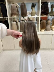 Pelucas Frontales de Encaje HD de Cabello Humano Virgen Chino al por Mayor de Fábrica, Transparentes, de Longitud Larga, Tamaños de Gorra Pequeños/Grandes, 150% de Densidad - Product Image 6