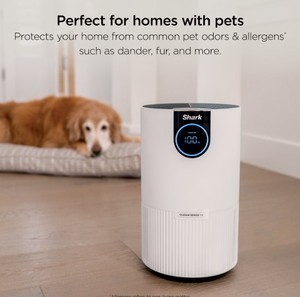 Advanced Electric HEPA Filter Air Purification System Shark HP 103 for Car & Hotel Use Dust Smoke Allergens <b>Removal</b> Fresh Air - Product Image 4