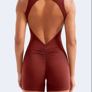Plus Size High Waist Solid Knitted Breathable Yoga Leggings for Women with Flexible Bands - Product Image 1