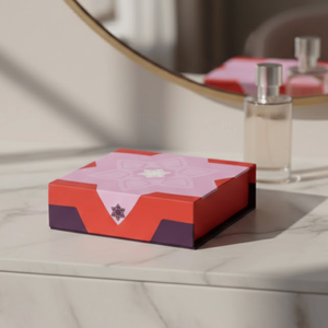 Premium Portable Jewelry Presentation <b>Box</b> | Matte Laminated UV Coated <b>Paper</b> <b>Box</b> with Soft Sponge Insert Luxury Gifting & <b>Storage</b> - Product Image 1