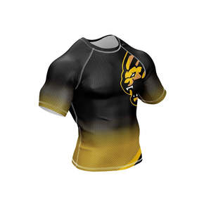 Solid Color Men <b>Long</b> <b>Sleeves</b> Rash Guard for Fitness Wear Quick Dry And Comfortable Men Rash Guard for Sale - Product Image 4