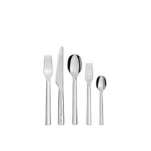 Ensemble de couteau, fourchette et cuillère en acier inoxydable écologique avec finition polie miroir, couverts de qualité supérieure en argent pour les dîners et les fêtes à bas prix - Product Image 4