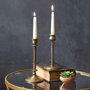 Venta caliente mejor precio portavelas nuevo diseño Mesa decoración soporte de exhibición Metal de alta calidad en latón soporte de vela de lujo - Product Image 2