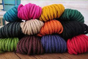 Hilo de Yute Teñido, Hilo de Yute Multicolor, Hilo 100% Yute de Color, Precio de Exportación de Fábrica, Hilo para Tejer y Coser - Product Image 3