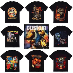 Camisetas Personalizadas de Algodón Premium de Alta Calidad, Camisetas Lisas para Impresión Serigráfica y DTG, Venta al Por Mayor OEM, Prendas Duraderas - Product Image 3