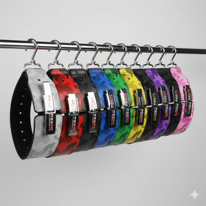 เข็มขัดยกน้ำหนัก Rexfit Sport Professional สำหรับผู้ชายและผู้หญิง ช่วยพยุงหลังสำหรับการฝึกความแข็งแรง - Product Image 4