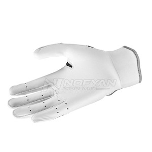 Guantes de Bateo de Béisbol con Diseño de Malla Transpirable, Antideslizantes, con Palma de Cuero de Agarre Fuerte, Protección para los Dedos, Duraderos, para Entrenamiento y Partidos, para Adultos - Product Image 4