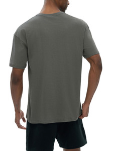 Camiseta Clásica de Algodón para Uso Diario, Premium, Cuello Redondo, Casual, para Hombre, Suave al Tacto, Corte Relajado, Estilo Urbano, Moderna - Product Image 4