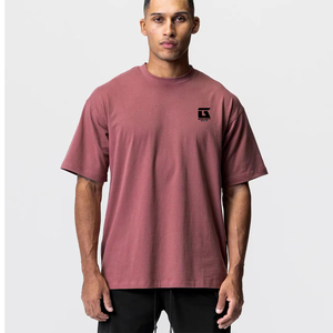 เสื้อยืดโอเวอร์ไซส์ผู้ชาย ขายตรงจากโรงงาน ผ้าฝ้ายถัก 100% แห้งเร็ว ระบายอากาศดี ขายดี มีจำนวนสั่งขั้นต่ำน้อย - Product Image 2