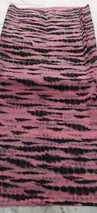 Tissu en mousseline tie-dye soudanais 100 % polyester, léger et transparent, pour vêtements féminins et sari - Product Image 5