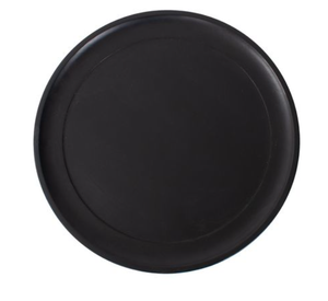 Mesa de Centro Redonda de Madera de Lujo LMB con Acabado Oscuro, Diseño Moderno para Sala de Estar - Product Image 4