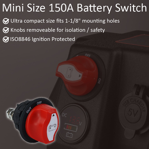 Taiwan Charger product Glass-Fiber-Reinforced Marine Battery Main Switch For <b>Yacht</b> Control Panels - Product Image 2