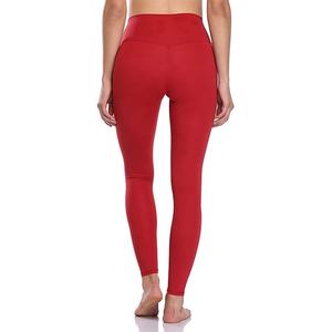 Pantalones de yoga para gimnasio de cintura alta para mujer Nuevas mallas con cintura cruzada Ropa deportiva de yoga hecha de Spandex - Product Image 2