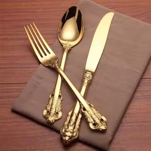 Ensemble de couverts en métal de qualité supérieure, cuillère, fourchette, couteau durables, vaisselle de table pour les marchés hôteliers mondiaux - Product Image 4