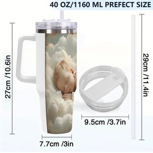Vaso Térmico Promocional de 40oz para Regalos a Clientes de Agentes Inmobiliarios - Product Image 4