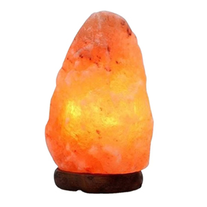 Lámpara de Sal del Himalaya con Forma de Flor Tallada, Material Orgánico Ecológico, Brillo Cálido, Decoración para el Hogar, Feng Shui - Product Image 3