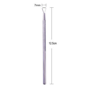 Empujador de Cutículas Triangular Duradero, Removedor de Esmalte Personalizado para Decoración de Uñas, Herramienta de Manicura - Product Image 5