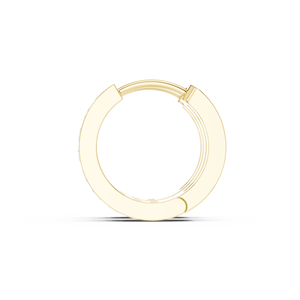 Pendientes de Aro Redondos con Circonitas, Chapados en Oro de 18K y Plata de Ley 925, Joyería Moderna para Mujer - Product Image 1