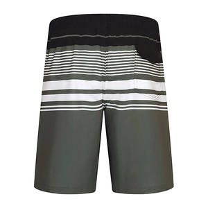 OEM Service Adult Men's Swim Shorts Sublimation <b>Elastic</b> Waist Casual Breathable Quick Dry Board Swim Shorts 100% Polyester - Product Image 2