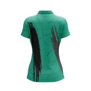 Polo femme en tissu de bambou durable, polo femme en tissu modal, polo femme en coton stretch slim - Product Image 2