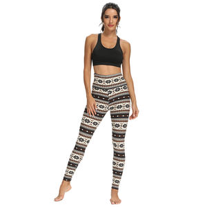 Leggings Deportivos de Yoga para Mujer, Cintura Alta, Compresión, Bolsillos Interiores, Control de Abdomen, Leggings Brillantes - Product Image 3