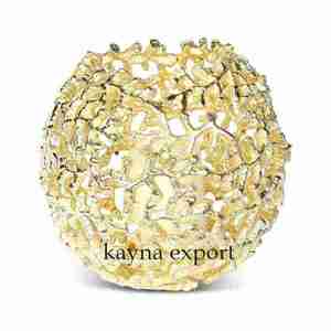 Portavelas Decorativo de Metal, Estilo Moderno, Hecho a Mano, Ecológico, con Diseño Impreso y Recortado, para Iluminación del Hogar y Decoración de Mesa - Product Image 6