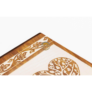 AYAANS Rosewood wooden Hand Carved Wooden Hot Selling cremation Urn Box for Adult Ashes Wholesale Cremation Urns (6X6X11)IN - Product Image 6