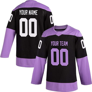 Camiseta Deportiva Personalizada – Camiseta de Hockey con Nombre y Número Personalizados para Equipos 280g - Product Image 5