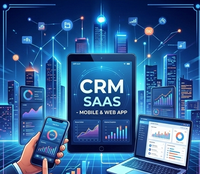 Desarrollo de plataformas CRM SaaS, software de gestión de relaciones con clientes para la automatización empresarial