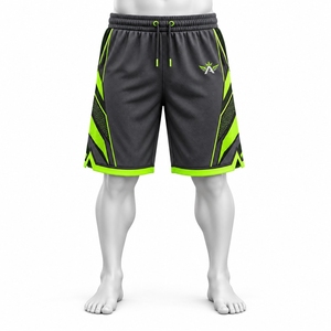 Shorts de basketball sur mesure, fabriqués avec un tissu durable, des coutures de qualité, une structure confortable et une finition soignée. - Product Image 1